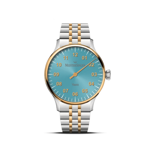 Yaara - Eisblau mit Gold